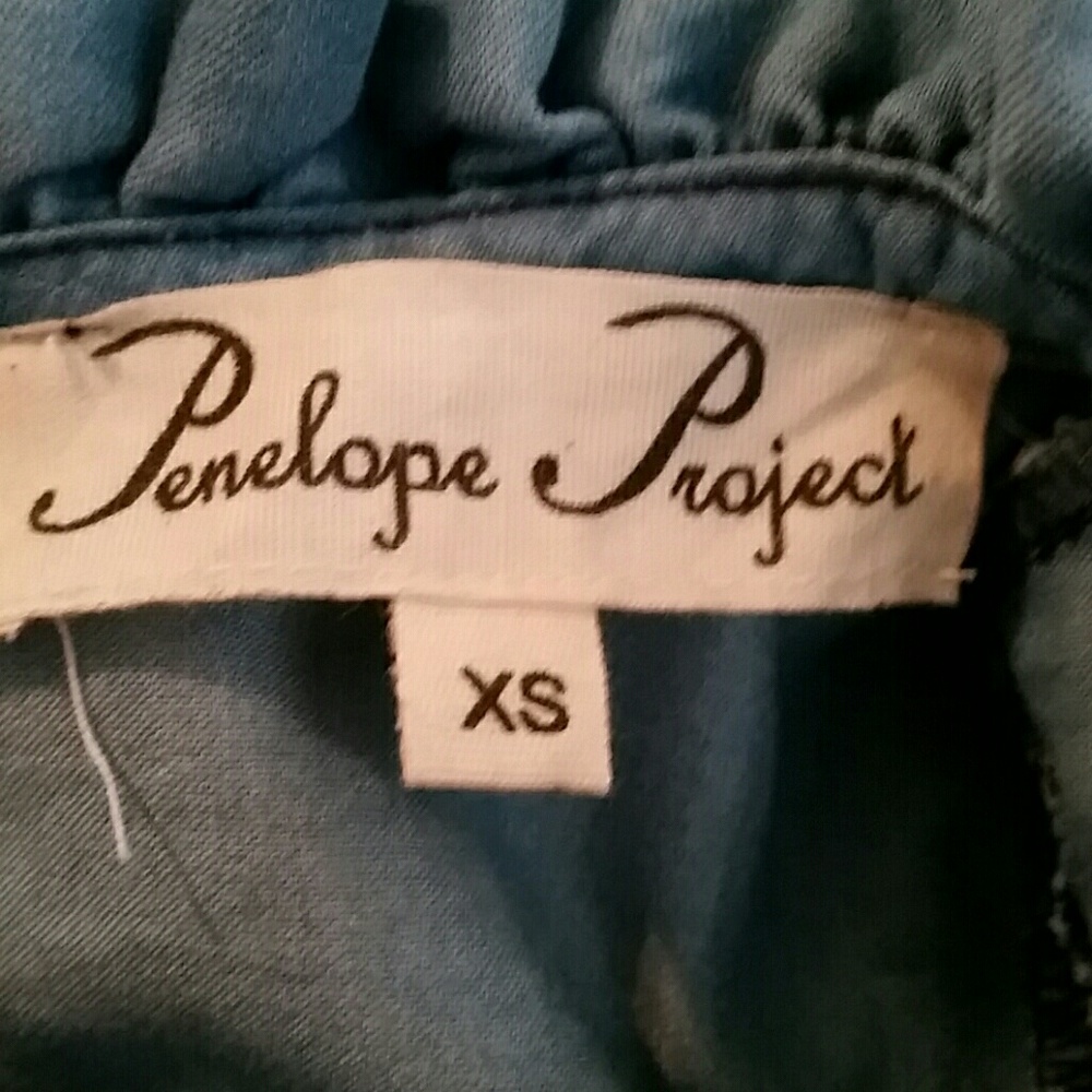 Penelope Project Ruffle Embroidery Blouse XS - Picture 4 of 7